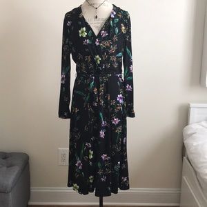 H&M Midi V-Neck Dress